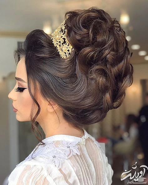 شینیون موی بلند